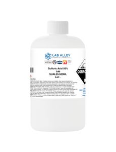 Sulfuric Acid 93% (92-94%) Solution, Lab Grade