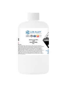 Sulfuric Acid 96% ACS Reagent Grade Solution (95-98%, Concentrated H2SO4)