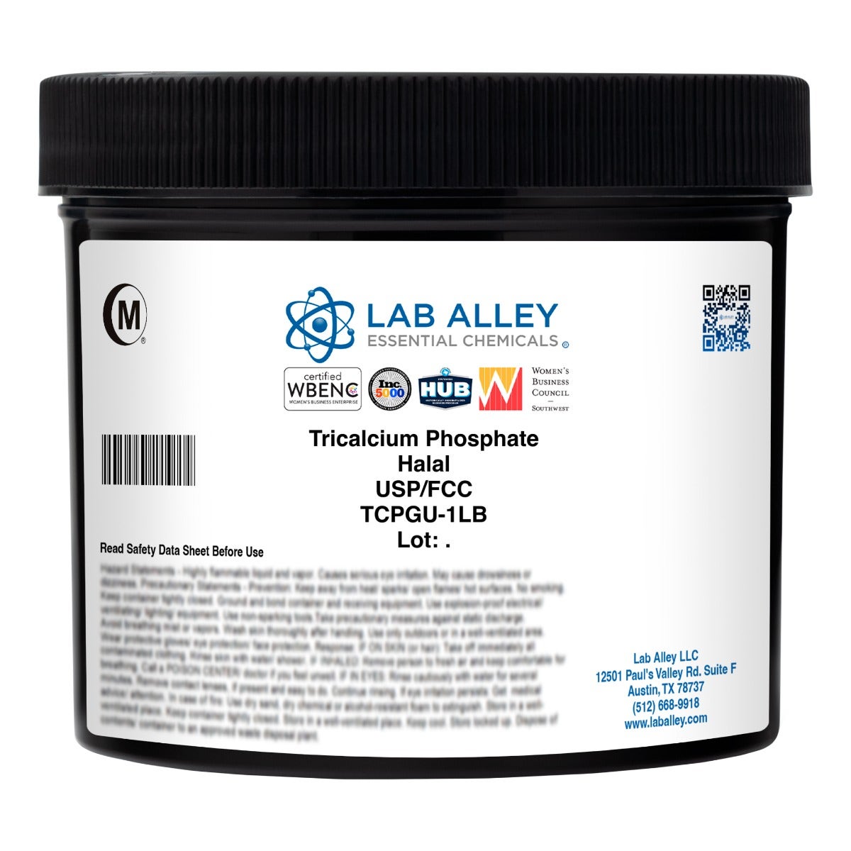 Tricalcium Phosphate, FCC/USP Grade, Halal