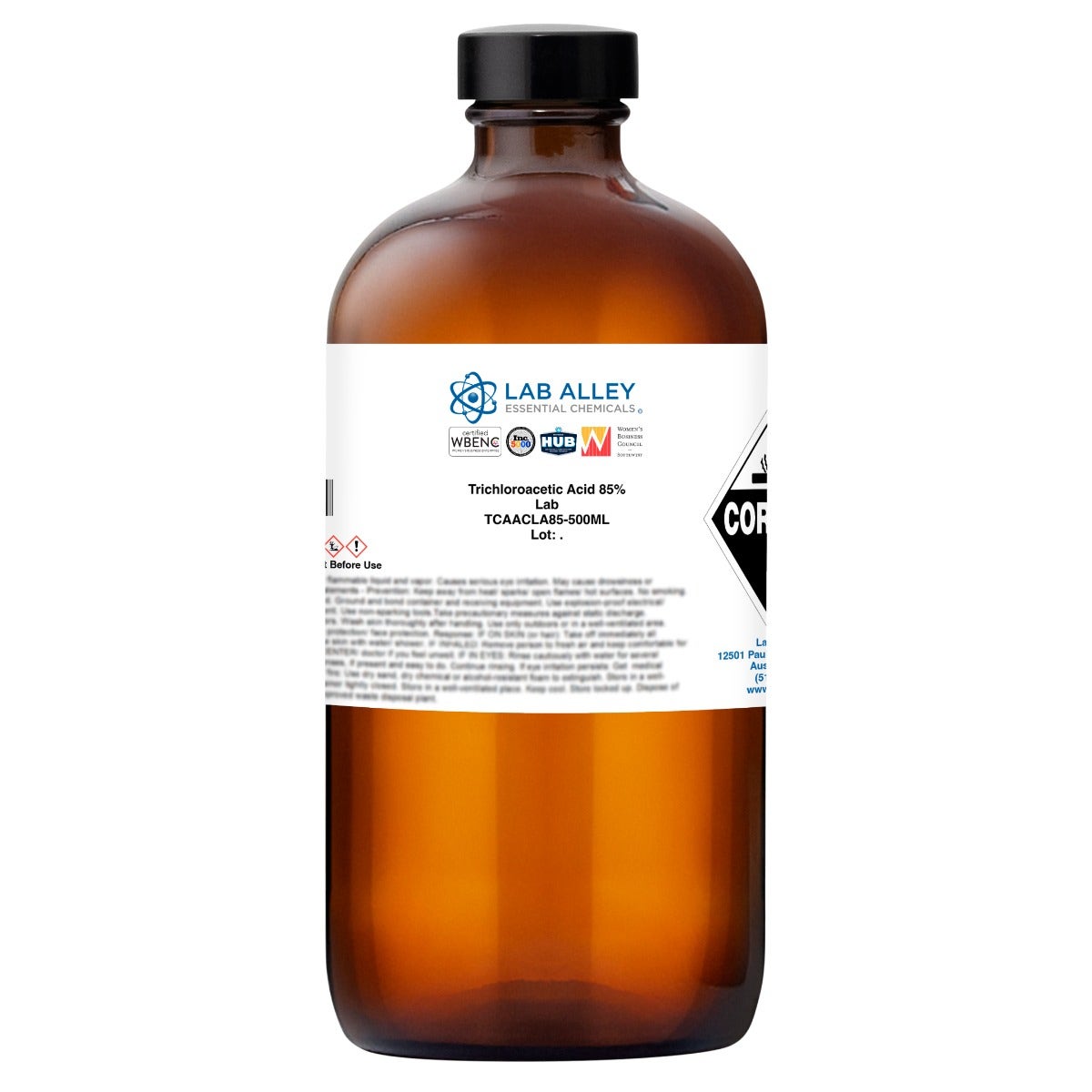 Trichloroacetic Acid, 85% | Lab Alley