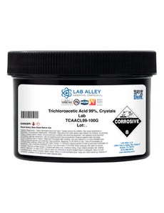 Trichloroacetic Acid 99%, Crystals, Lab Grade
