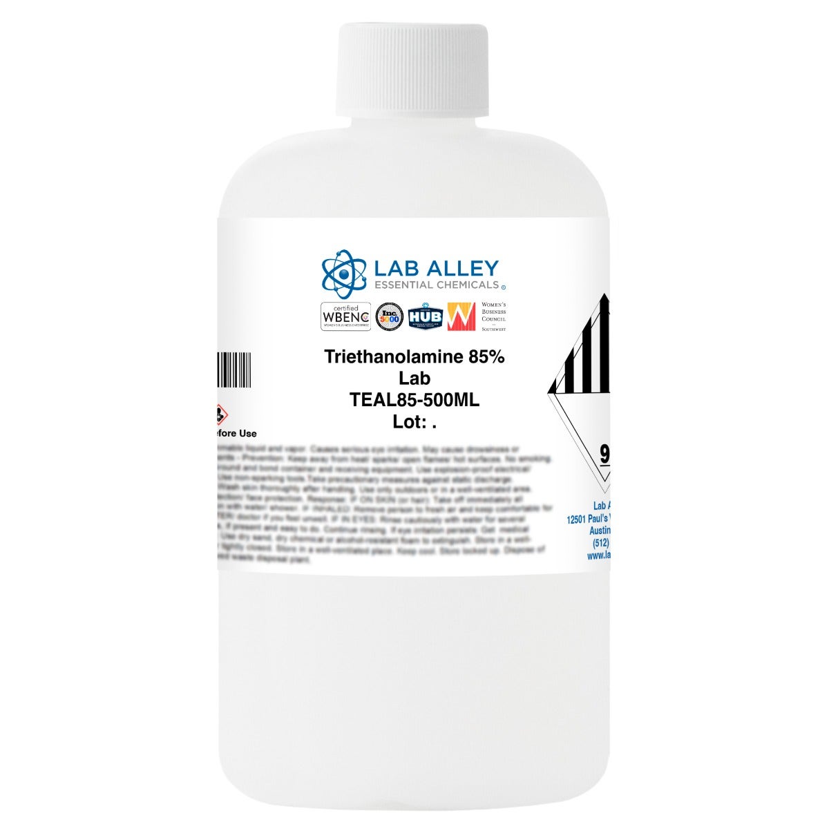 Triethanolamine 85% Lab Grade
