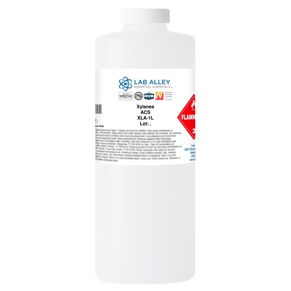 5'11 CHEMISTRY 　FCS Xylene ACS Grade — Lab Solvent | Alliance Chemical