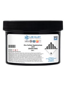 Zinc Sulfate Heptahydrate, ACS Grade