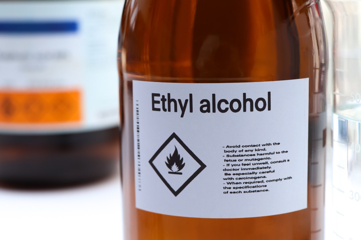 Learn non-denatured ethanol safety and hazards