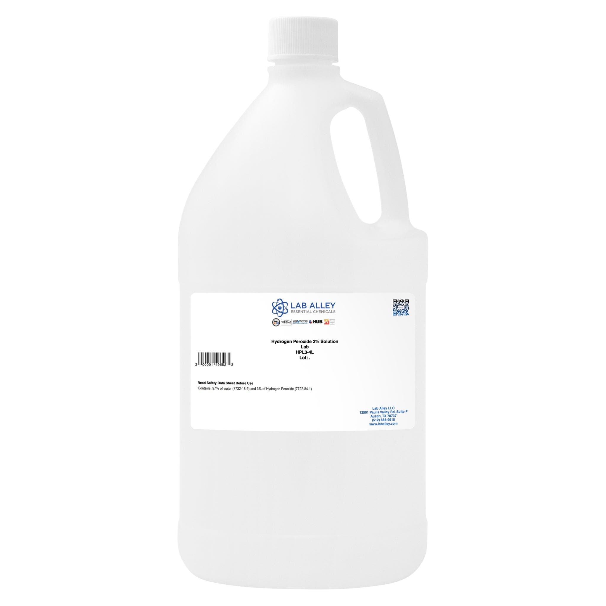 Hydrogen Peroxide (3%)_HPL3_4 Liter_2025.jpg__PID:b1faefea-1638-446d-9452-2ad1ef931aa7