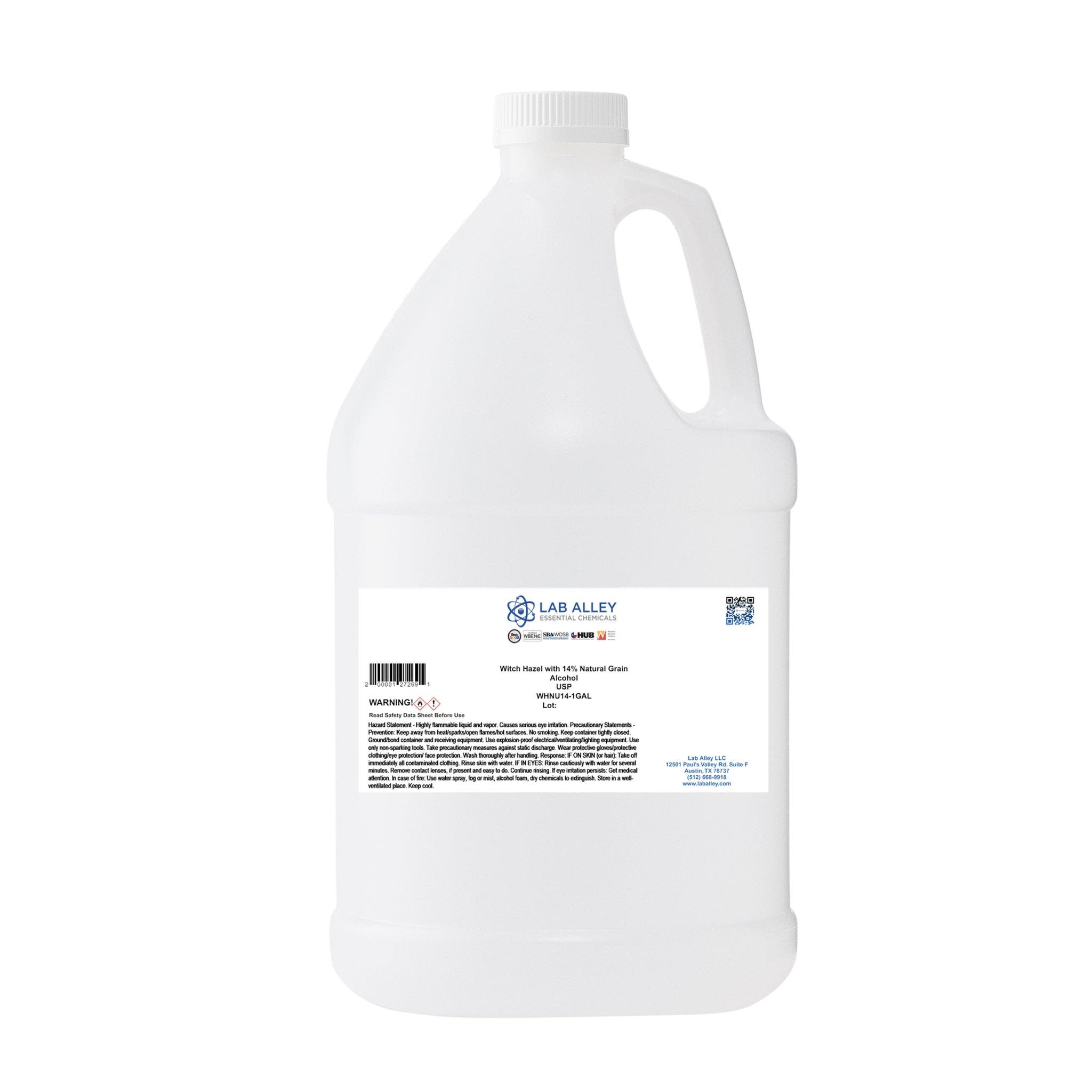 Witch Hazel, 100% Distilled 14%_WHNU14_USP Grade_1 Gallon_HighRes_ 2024.jpg .jpg__PID:20ffcd01-94f8-4e50-8981-38c8507eb25c