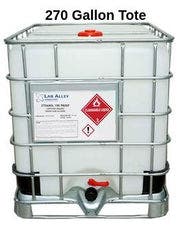 Austin Texas Decembe 8 2021 - Picturd here is a 270 gallon tote of 190 Proof Certified Natural Organic Cane Alcohol Sold By Lab Alley