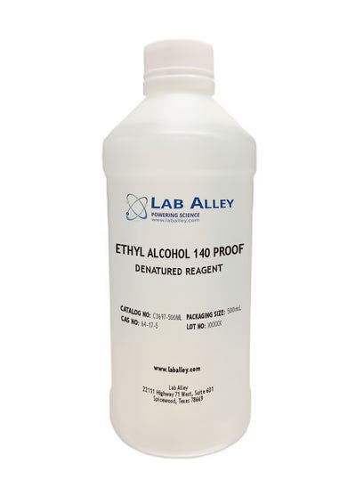 500ml Bottle For Individual Use. Denatured Ethanol 70% (140 Proof), Buy 1 Bottle For Your Own Personal Use, Price: $30. Denatured Ethyl Alcohol 70% Used For Lab Solvent, Perfume, Cleaning, Extraction And Paint Prep