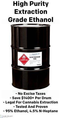 High Purity Extraction Grade Ethanol