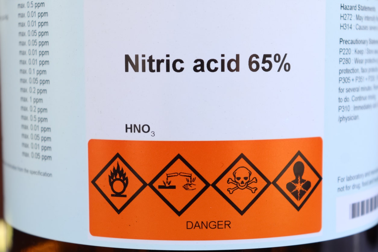 Learn nitric acid safety and hazards