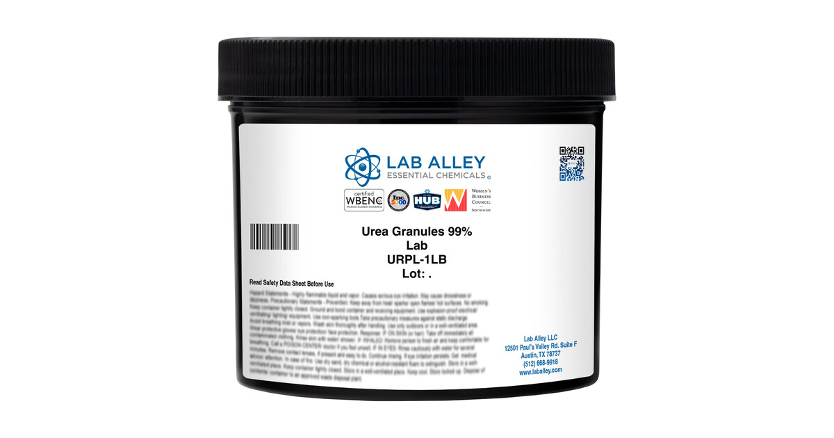 Urea Granules 99% Lab Grade | Lab Alley