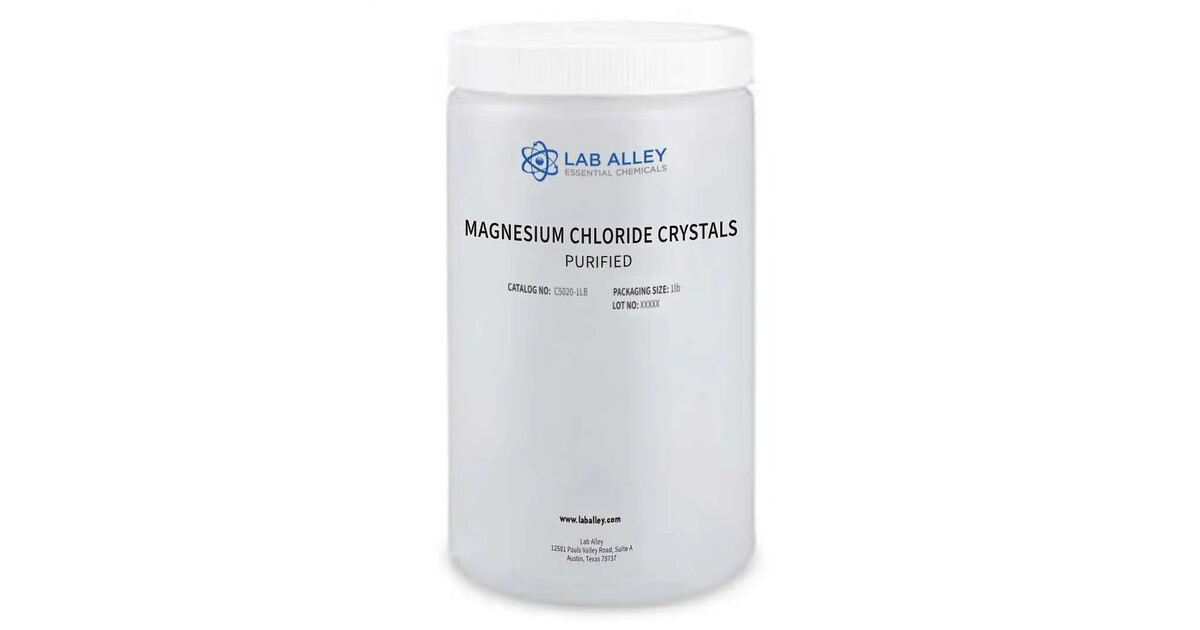 け　1 Magnesium Chloride, Crystals, Lab Grade | Lab Alley