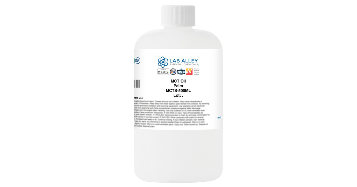 MCT Oil, Derived from Palm, Kosher | Lab Alley